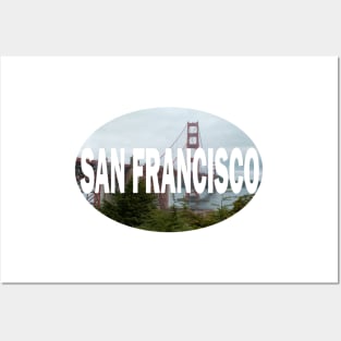 San Francisco California/ Golden Gate Bridge Posters and Art